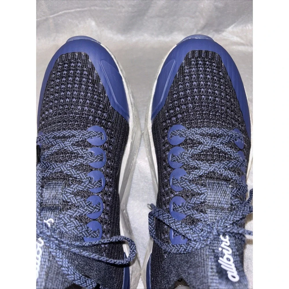 Allbirds Tree Flyer 2 Women's 7 Athletic‎ Shoes Sneakers Blue Black Swift Foam